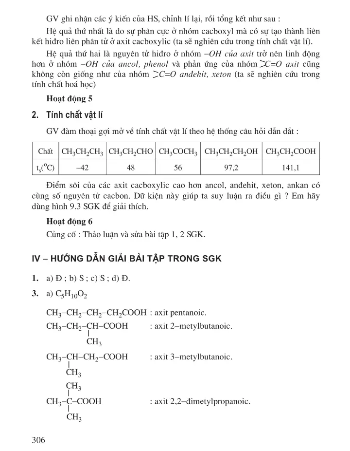 [SGV Scan] Bài 60: Axit Cacboxylic: Cấu Trúc, Danh Pháp Và Tính Chất ...